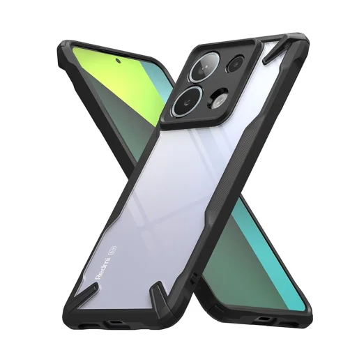  Ringke - Fusion X - Redmi Note 13 Pro 5G / Poco X6 - Fekete tok - 1