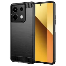 Techsuit - Karbon Szilikon - Xiaomi Redmi Note 13 5G - Fekete tok
