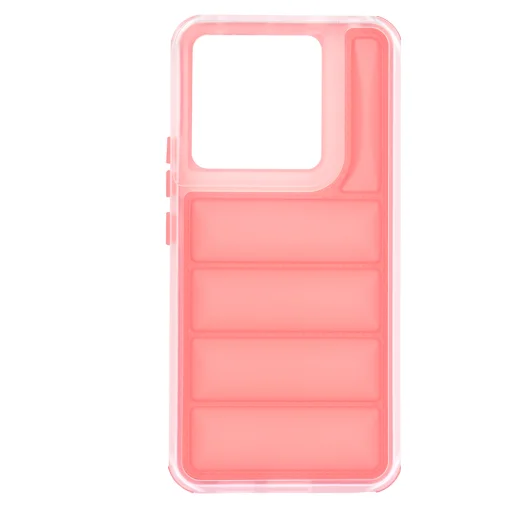  Techsuit - Hullám Pajzs - Xiaomi Redmi Note 13 Pro 5G / Poco X6 - Piros tok - 2