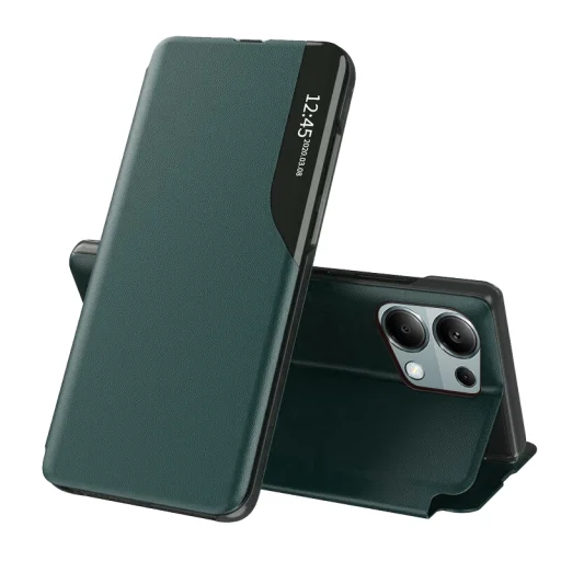  Techsuit - eFold Sorozat - Xiaomi Redmi Note 13 Pro 4G / Poco M6 Pro 4G - Sötétzöld tok - 1