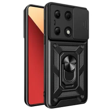  Techsuit - CamShield sorozat - Xiaomi Redmi Note 13 Pro 4G / Poco M6 Pro 4G - Fekete tok