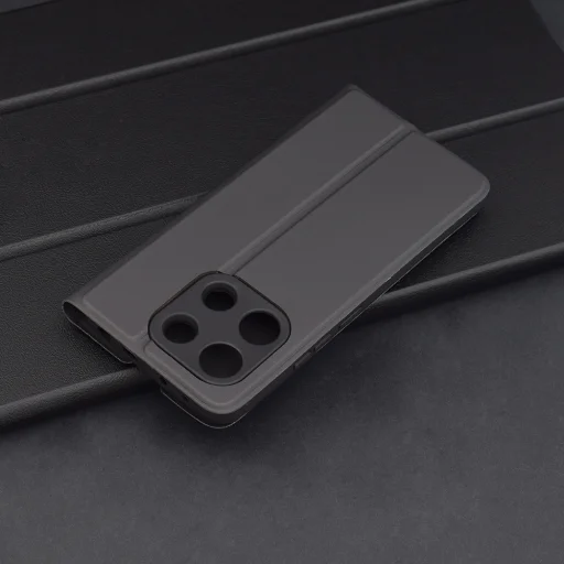  Techsuit - Magskin Könyv - Xiaomi Redmi Note 13 4G - Fekete tok - 2