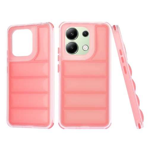  Techsuit - Hullám Pajzs - Xiaomi Redmi Note 13 4G - Piros tok - 1