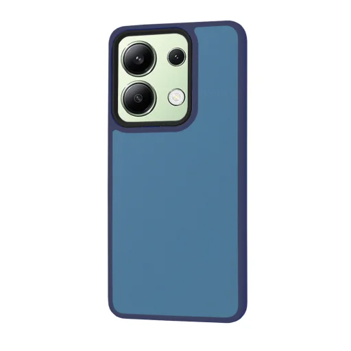  Techsuit - HaloFrost Sorozat - Xiaomi Redmi Note 13 4G - Mélykék tok - 2