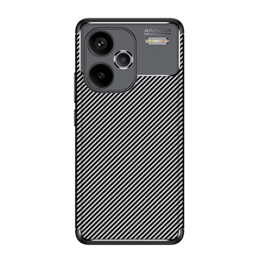  Techsuit - Szénszálas - Xiaomi Redmi Note 13 Pro+ 5G - Fekete tok - 2