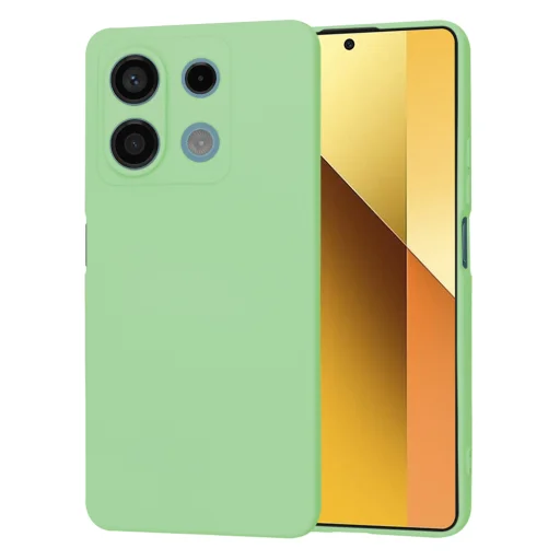  Techsuit - SoftFlex - Xiaomi Redmi Note 13 5G - Menta Zöld tok - 1