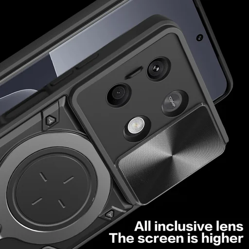  Techsuit - CamGuard Pro - Xiaomi Redmi Note 13 4G - Fekete tok - 5