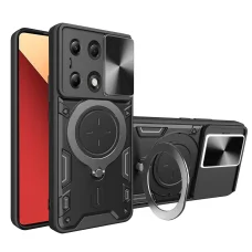  Techsuit - CamGuard Pro - Xiaomi Redmi Note 13 Pro 4G / Poco M6 Pro 4G - Fekete tok