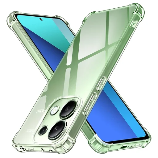  Techsuit - Ütésálló Átlátszó Szilikon - Xiaomi Redmi Note 13 4G - Átlátszó tok - 1