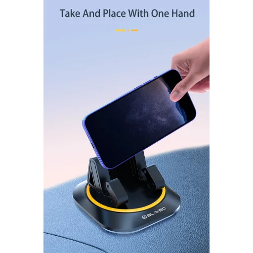 Blavec autós tartó BH-10 műszerfalra (BH10-DB) fekete - 7