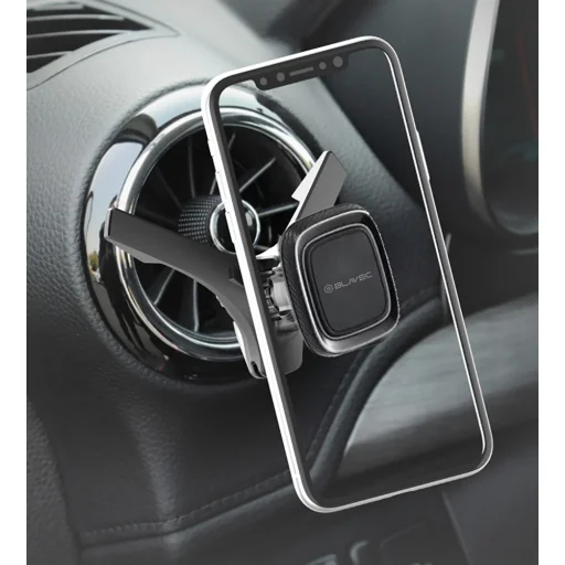 Blavec BH-09 mágneses autós tartó szellőzőrácsra (BH09-MAVB) fekete - 7