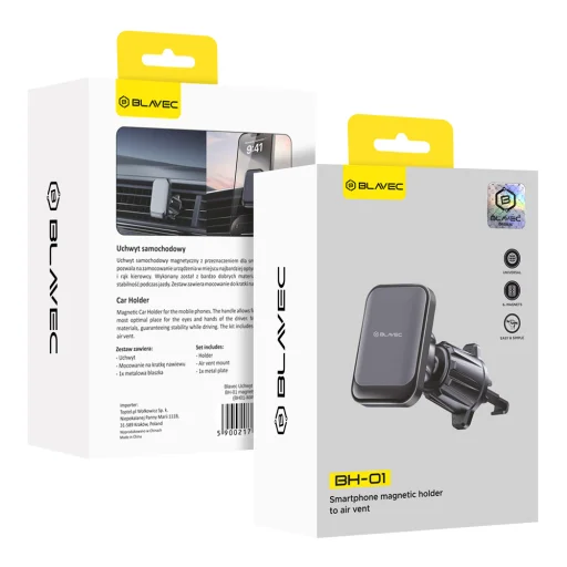 Blavec Autós tartó BH-01 mágneses légbeömlőhöz (BH01-MAVB) fekete - 2