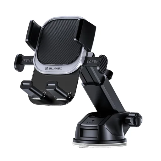 Blavec Autós telefontartó BH-12 szélvédőre (BH12-WSB) fekete - 2