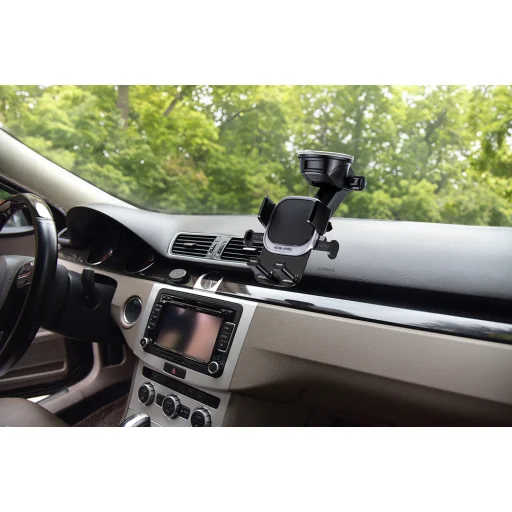 Blavec Autós telefontartó BH-12 szélvédőre (BH12-WSB) fekete - 6