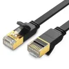 UGREEN NW106 Ethernet RJ45 lapos hálózati kábel, Cat.7, STP, 5 m (fekete) thumbnail
