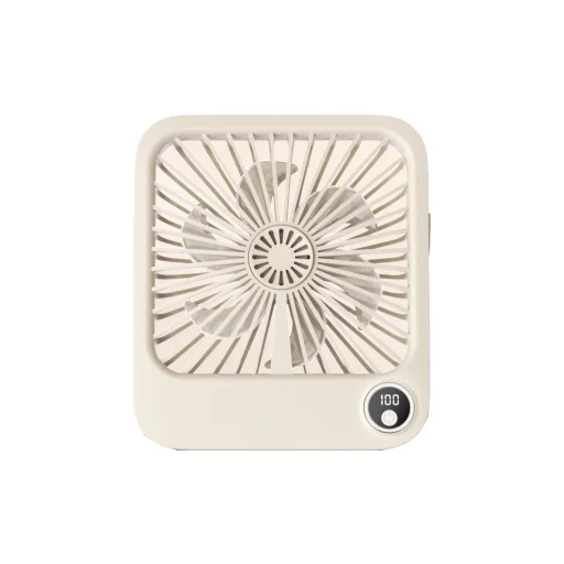 Asztali ventilátor állítható állvánnyal W30 fehér - 1