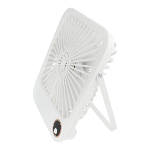 Stolový ventilátor s nastaviteľným stojanom W30 biely - 3