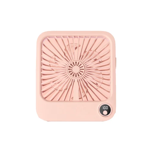 Asztali ventilátor állítható állvánnyal W30 rózsaszín - 1