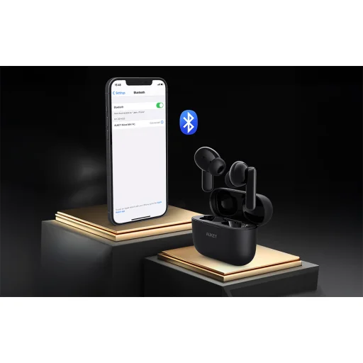 TWS Fejhallgató Aukey EP-M1NC (fekete) - 6