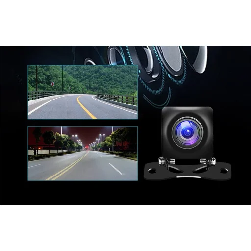 Autómonitor 9,3" Podofo A3073 Carplay&Android Auto + Első és hátsó kamera - 7