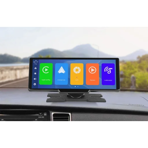 Autómonitor 9,3'' Podofo A3179 Carplay&Android Auto + Kamerával - 6