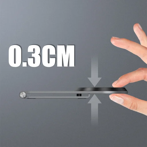 Blavec BQI-01 Qi2 15W mágneses vezeték nélküli töltő ezüst - 8