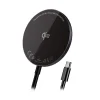 Blavec BQI-03 Qi2 15W mágneses Magsafe vezeték nélküli töltő (BQI03-QI2MB) fekete thumbnail