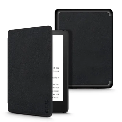  Techsuit - SmartCover - Kindle 11 2022 / 11 2024 - Fekete tok - 1