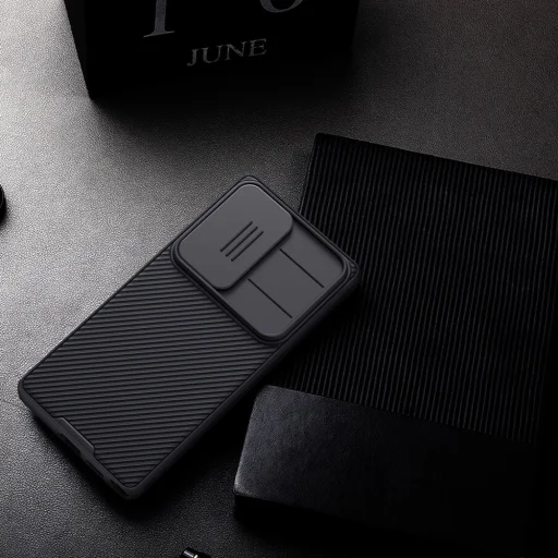  Samsung Galaxy S25 Ultra Nillkin CamShield Pro Mágneses MagSafe Fekete tok - 6