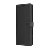  Techsuit - Bőr Tok - Xiaomi Redmi Note 14 Pro 4G / Poco F7 - Fekete tok thumbnail