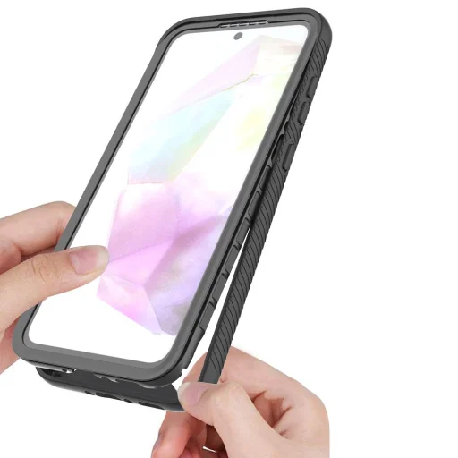 Tech-protect Defense Galaxy A36 / A56 5g fekete tok - 2