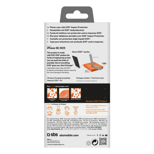 Teljes Aktív D3O Tok iPhone 16e-hez - 3