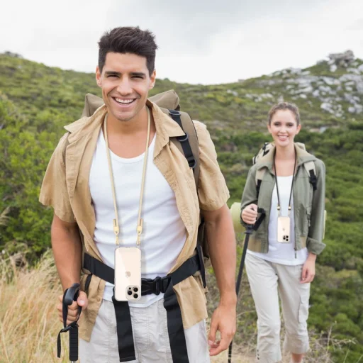 iPhone 16e - Tech-védő Flexair Lánc Magsafe Fekete és Taupe tok - 5