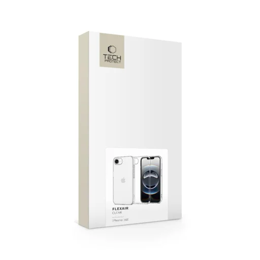 iPhone 16e - Tech-protect Flexair átlátszó tok - 6