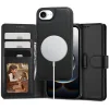 iPhone 16e - Tech-protect Wallet Magsafe Matt Fekete tok
