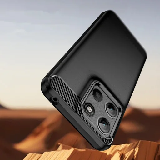 Tech-protect Tpucarbon Motorola Moto G15 / G15 Power Fekete tok - 2