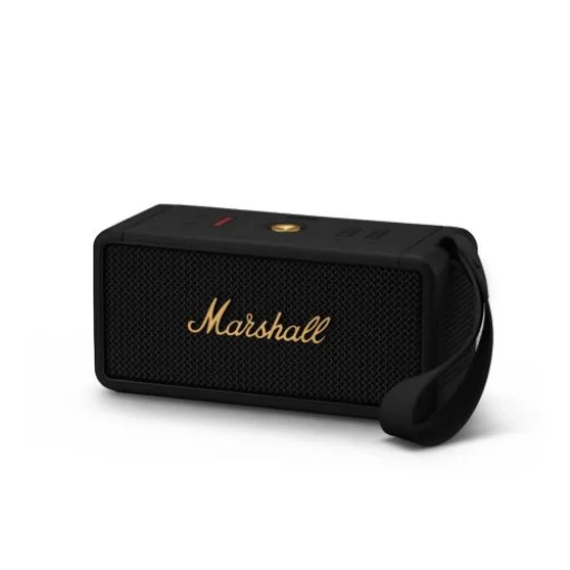  Marshall Middleton Hordozható Bluetooth Hangszóró Fekete/Sárgaréz EU - 2