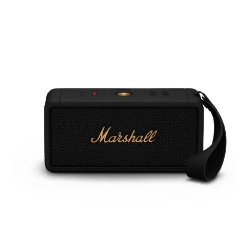  Marshall Middleton Hordozható Bluetooth Hangszóró Fekete/Sárgaréz EU - 1