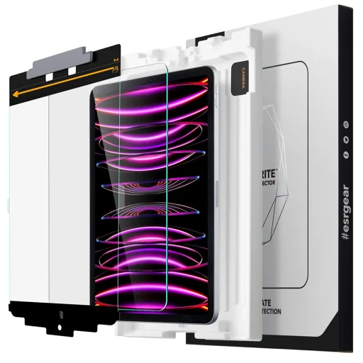  ESR - Armorite képernyővédő (2 darab) - iPad Pro 12.9 (2018 / 2020 / 2021 / 2022) - Átlátszó - 1