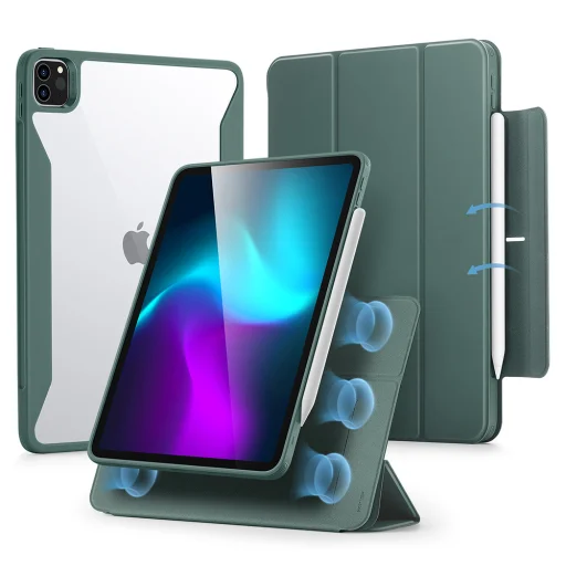  ESR - Rebound Hibrid - iPad Pro 11" 2021 / 2022 - Erdőzöld tok - 1