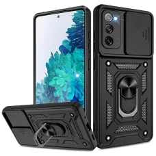  Techsuit - CamShield sorozat - Samsung Galaxy Note 20 4G / Note 20 5G - Fekete tok