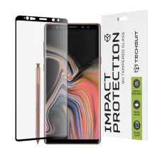  Techsuit - 111D Teljes Borítású / Teljes Ragasztású Üveg / 3D Ívelt Képernyő - Samsung Galaxy Note 9 - Fekete üvegfólia