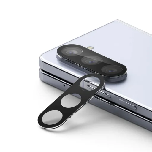 Techsuit - Teljes Kameravédő Üveg - Samsung Galaxy Z Fold6 - Fekete - 2