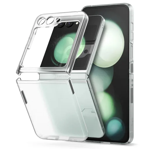  Ringke - Slim - Samsung Galaxy Z Flip5 - Matt Átlátszó tok - 1