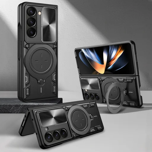 Techsuit - CamGuard Pro - Samsung Galaxy Z Fold6 - Piros tok - 6