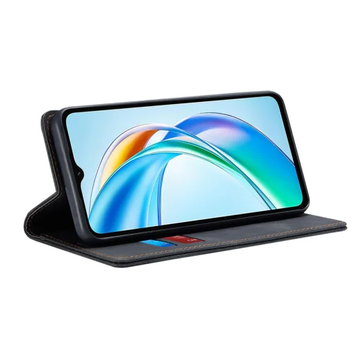  Techsuit - Kényelmes Borítás - Honor X5b - Fekete tok - 2