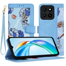  Techsuit - FlipCraft - Honor X5b - Élénk Kék tok