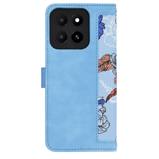  Techsuit - FlipCraft - Honor X5b - Élénk Kék tok - 3