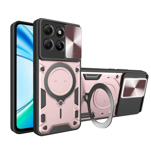  Techsuit - CamGuard Pro - Honor X5b - Rózsaarany tok - 1