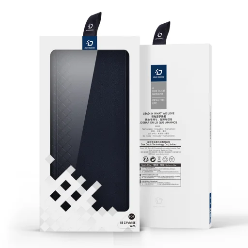  Dux Ducis - Bril (ceruzatartóval) - Samsung Galaxy Z Fold SE - Fekete tok - 7